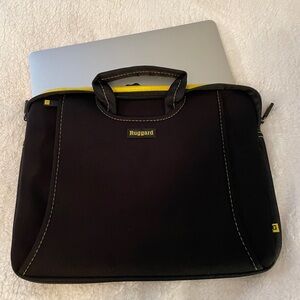 Rugged 13” laptop case with handles